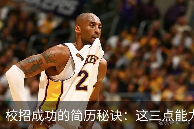 校招成功的简历秘诀：这三点能力不可或缺